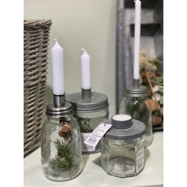 Lanterner, lysestager og lys