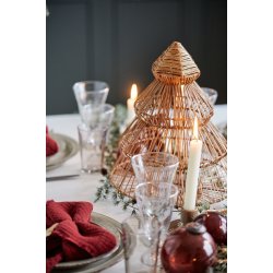 Stofserviet dobbeltv�vet r�d