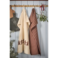 Viskestykke m/peberkagefigurer