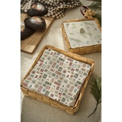 Servietter - Gran og kogler