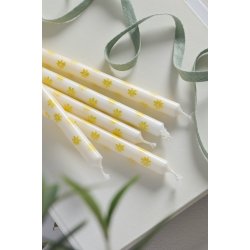 Kertelys - m/gule blomster