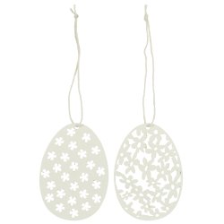 Papirklip g, creme farvet