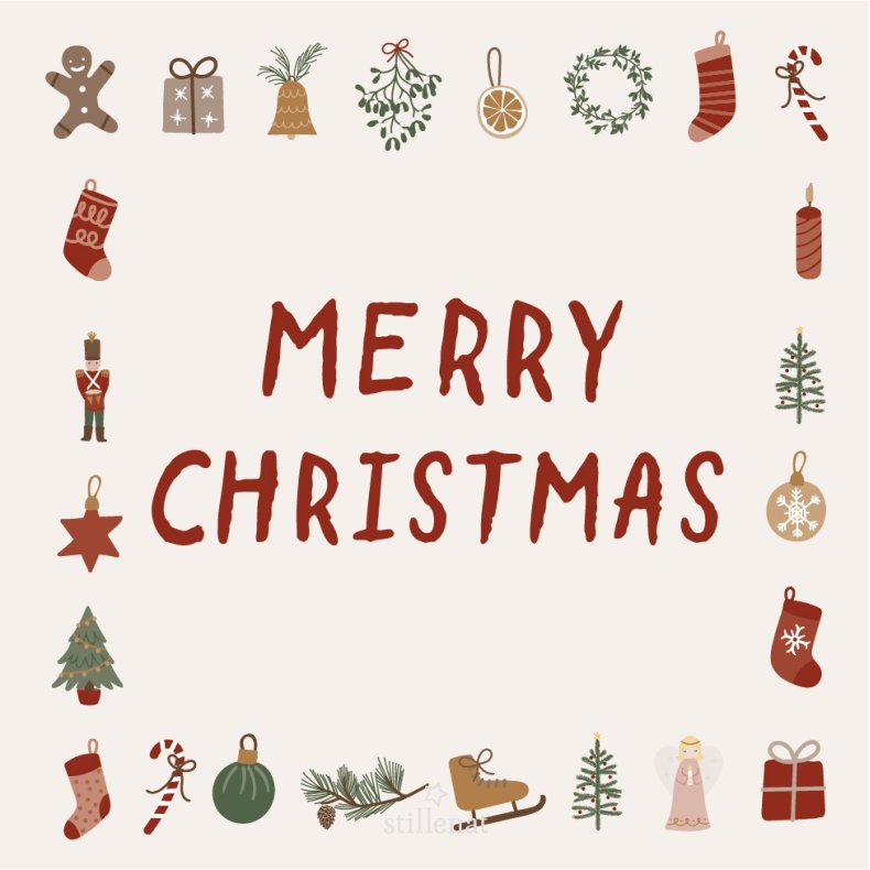 Servietter - Merry Christmas