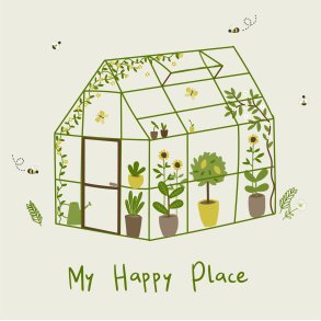 Servietter - Drivhus