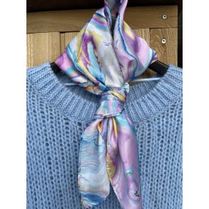 T�rkl�de - Silke bl�/lilla nuancer