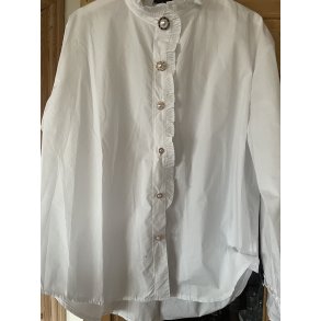 Sabine skjorte med perle knapper