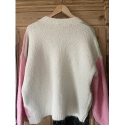 Shaila cardigan multi stripes