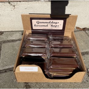 Karamel haps - chokolade