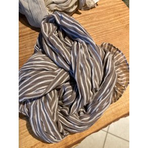 T�rkl�de - M�rk strib Brun/beige