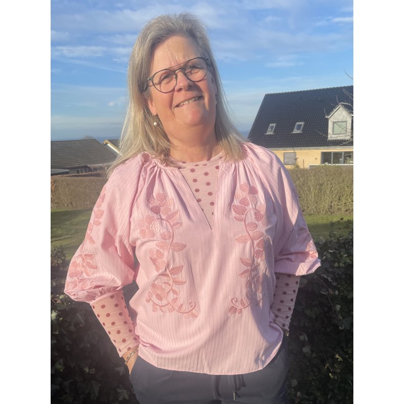 Boheme cotton shirt m broderier