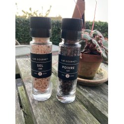 Gave s�t -  chili salt og sort peber