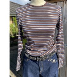 Bytone long sleeve Stribet