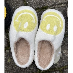 Slippers/pusser Hvid/gul