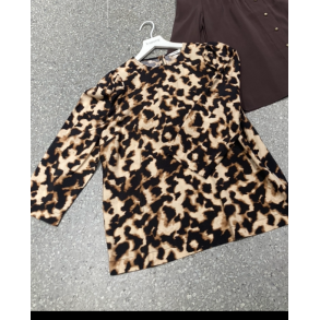 Byibine bluse Leopard